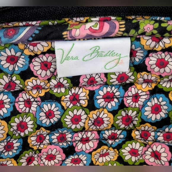 Vera Bradley Symphony in Hue Quilted Floral Paisley Backpack Bag Purse - Picture 8 of 12